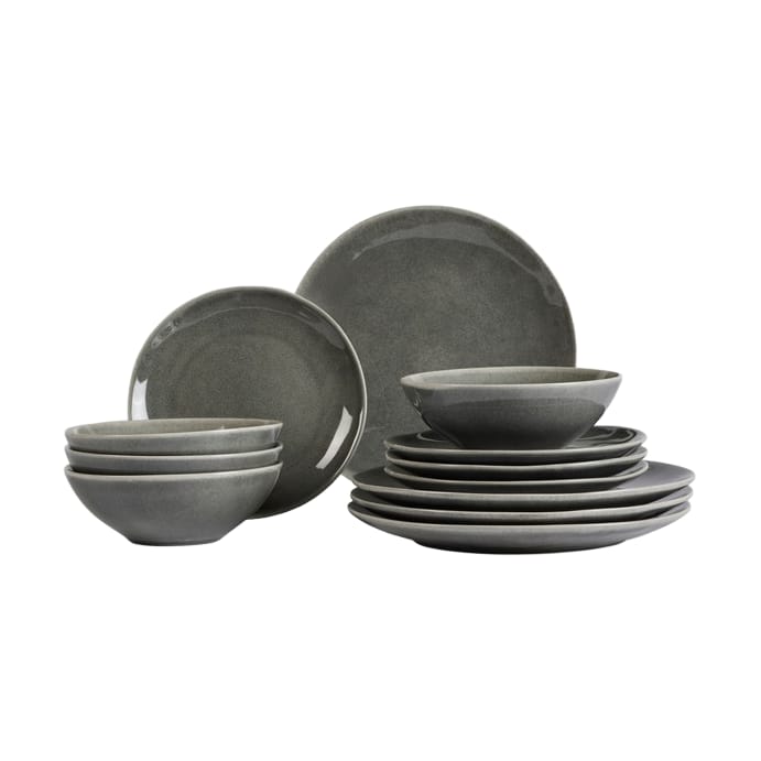 Nordic Rain conjunto de jantar  - 12 peças - Broste Copenhagen