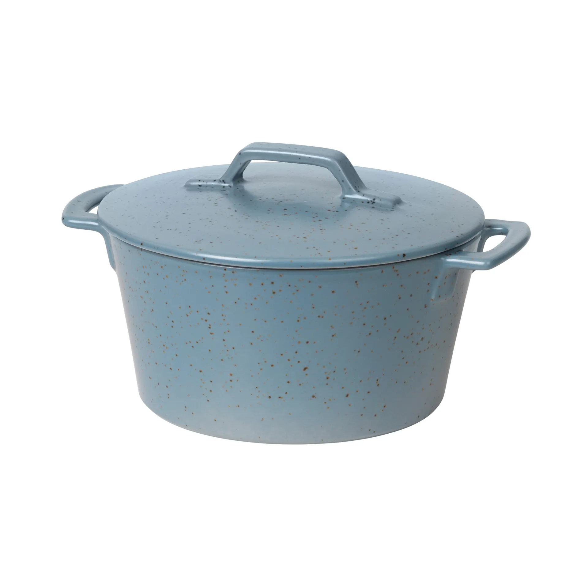 Panela Hasle 19x23,5 cm, flintstone blue granite Broste Copenhagen