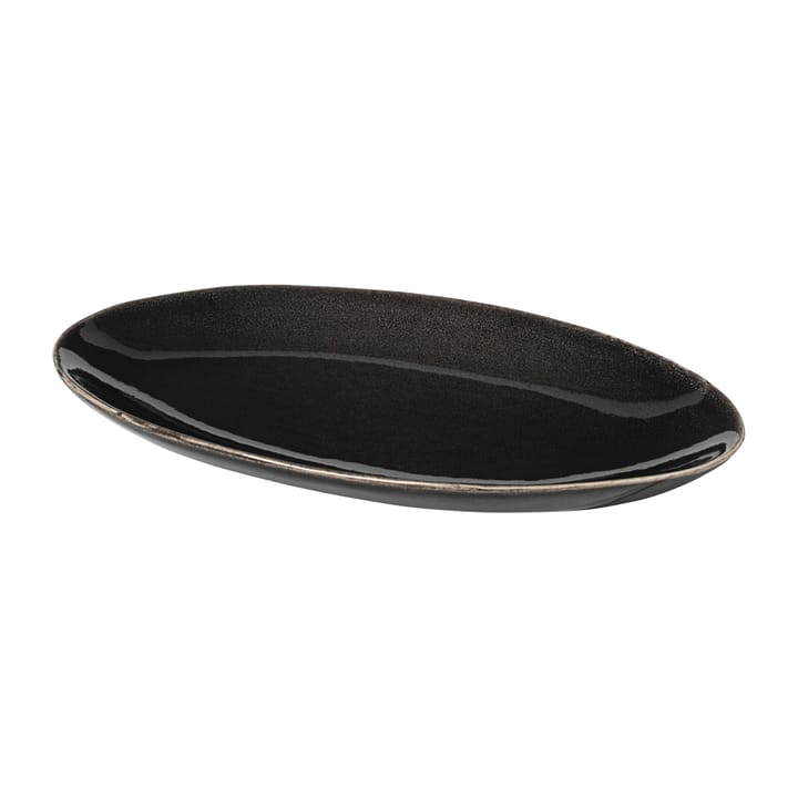 Pires oval Nordic Coal - 13,6x22 cm - Broste Copenhagen