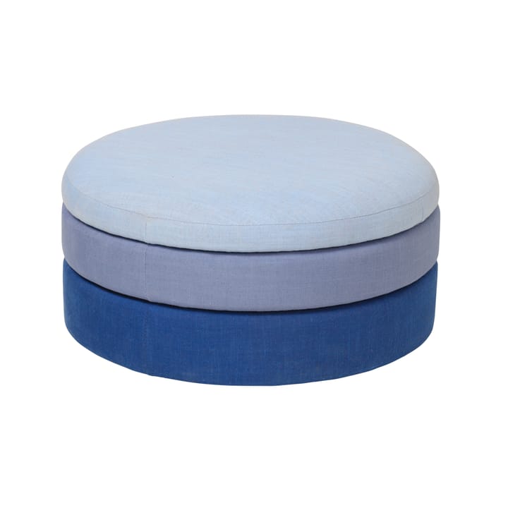 Pond pufe 30 cm - Blue shades - Broste Copenhagen