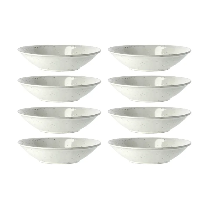 Prato de massa Nordic Sand Ø22,5 cm embalagem de 8 - Broste Copenhagen