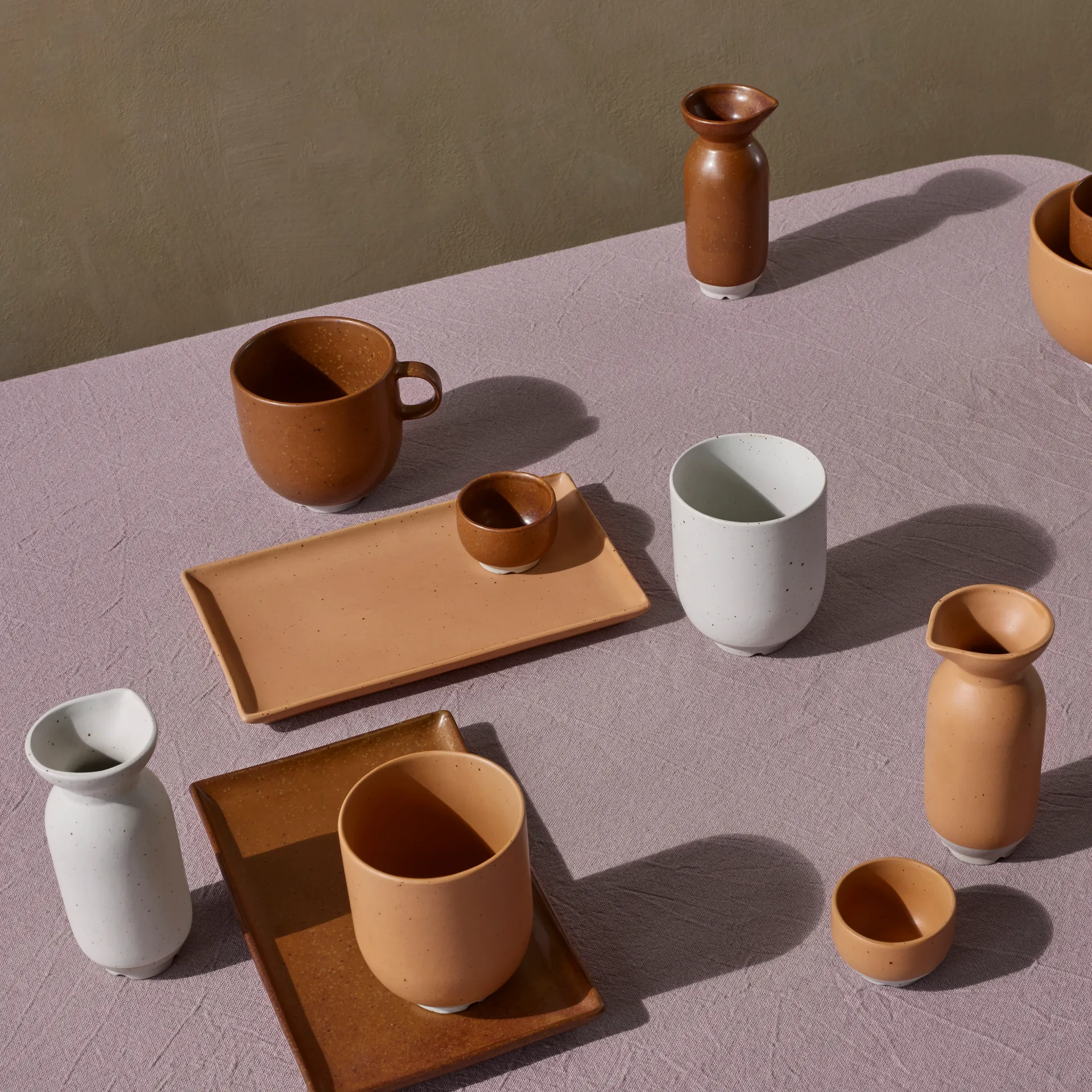 Prato Eli 17,6x20 cm, caramel brown Broste Copenhagen