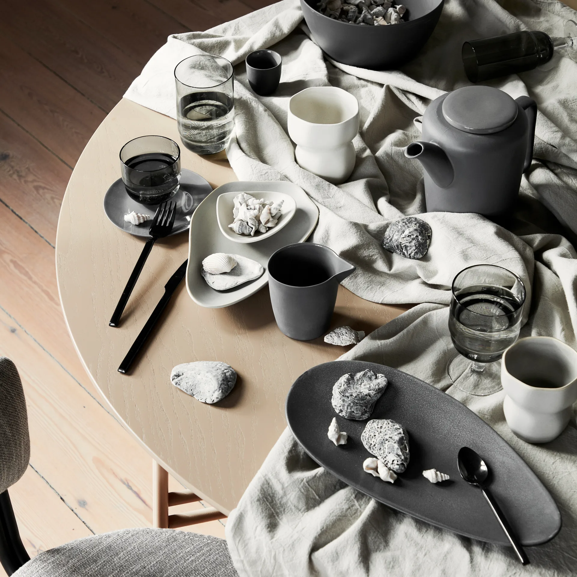 Prato Limfjord 16x32 cm, soft grey Broste Copenhagen