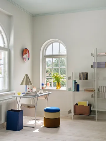 Pufe Pond 42 cm - Blue-sand-ochre - Broste Copenhagen