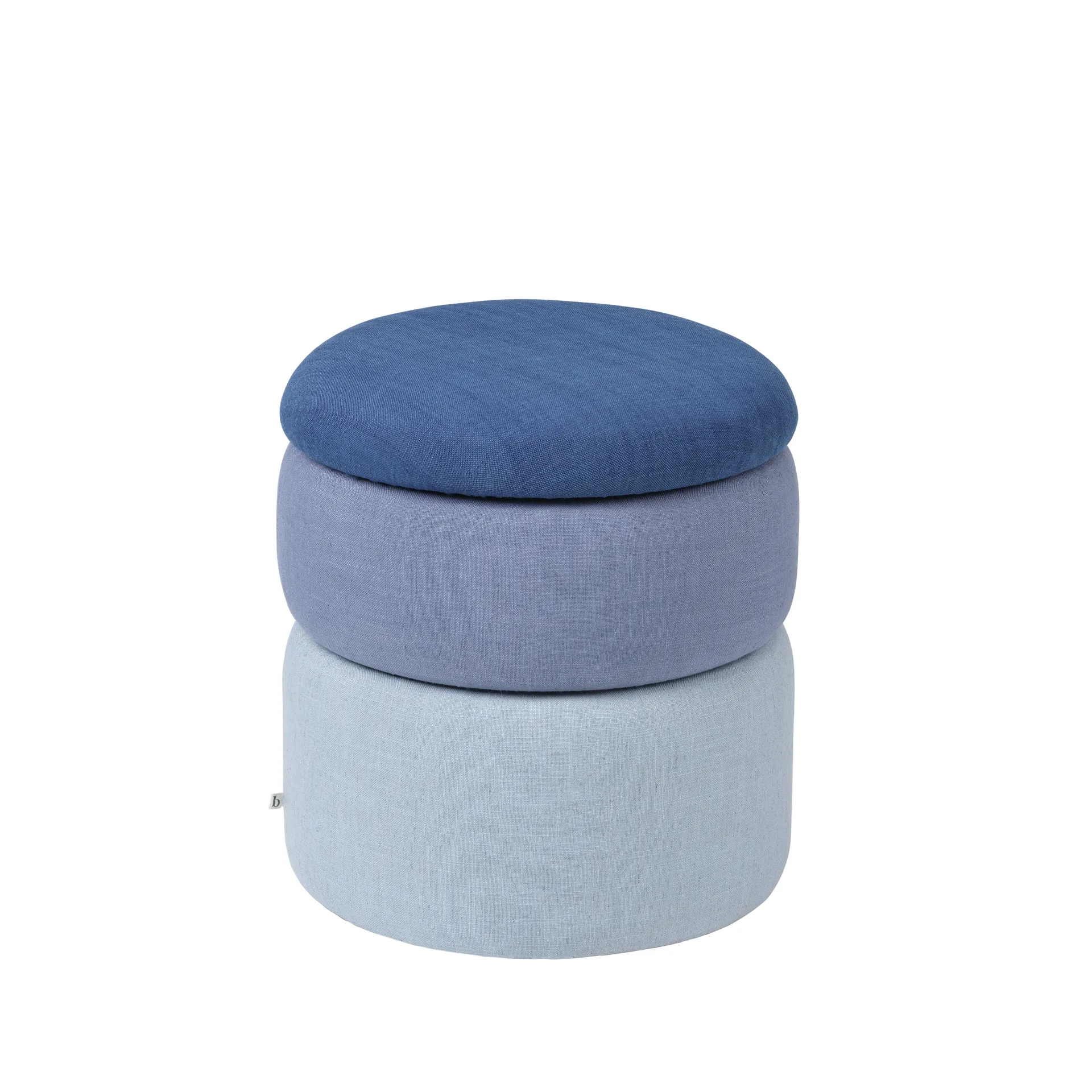 Pufe Pond 42 cm, Blue shades Broste Copenhagen