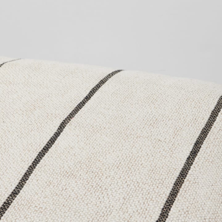Pufe Sigrid 50x50 cm, Light beige-black Broste Copenhagen