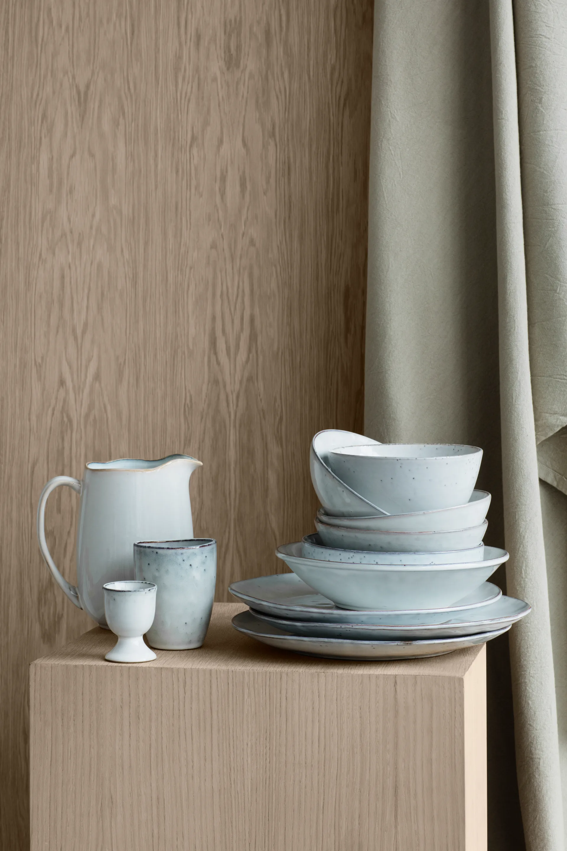 Serviço de jantar Nordic Sand, 12 peças Broste Copenhagen