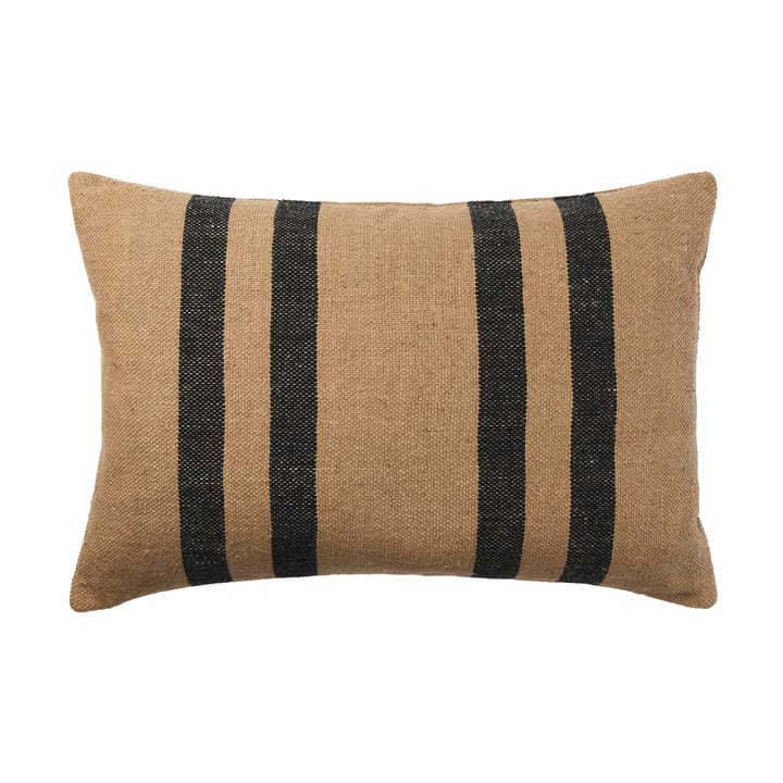 Sigrun capa de almofada - Castanho alga-preto, 40x60 cm - Broste Copenhagen