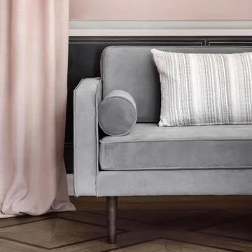 Sofá Wind - Drizzle (cinza), 2 lugares - Broste Copenhagen