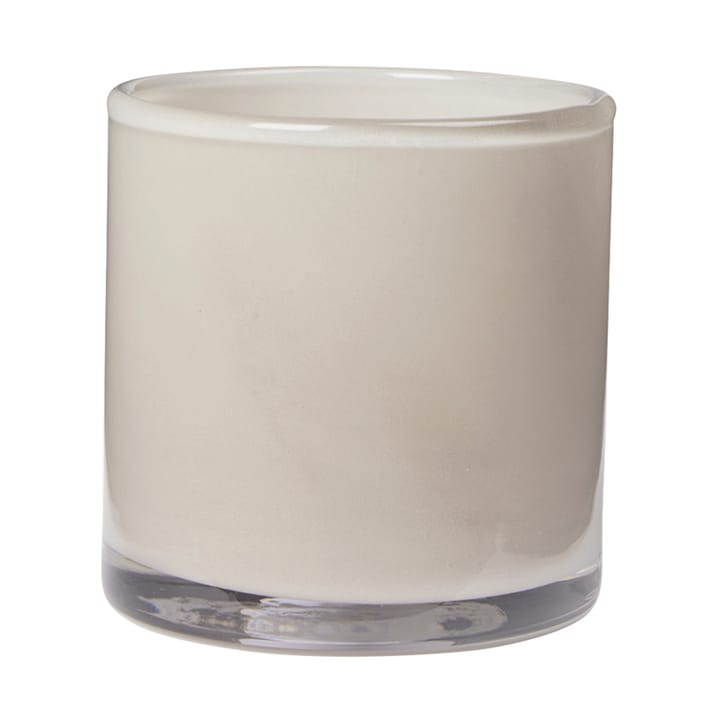 Solai hurricane castiçal - Taupe cinza quente, Ø8 cm - Broste Copenhagen