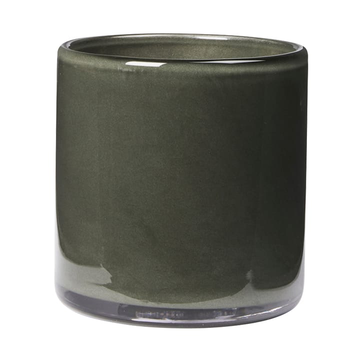 Solai hurricane castiçal - Verde escuro, Ø8 cm - Broste Copenhagen