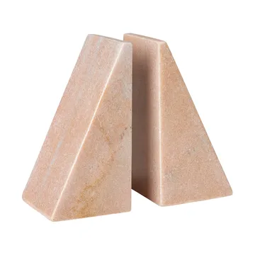 Suporte para livros Jarl, 2 unidades - Rose marble - Broste Copenhagen