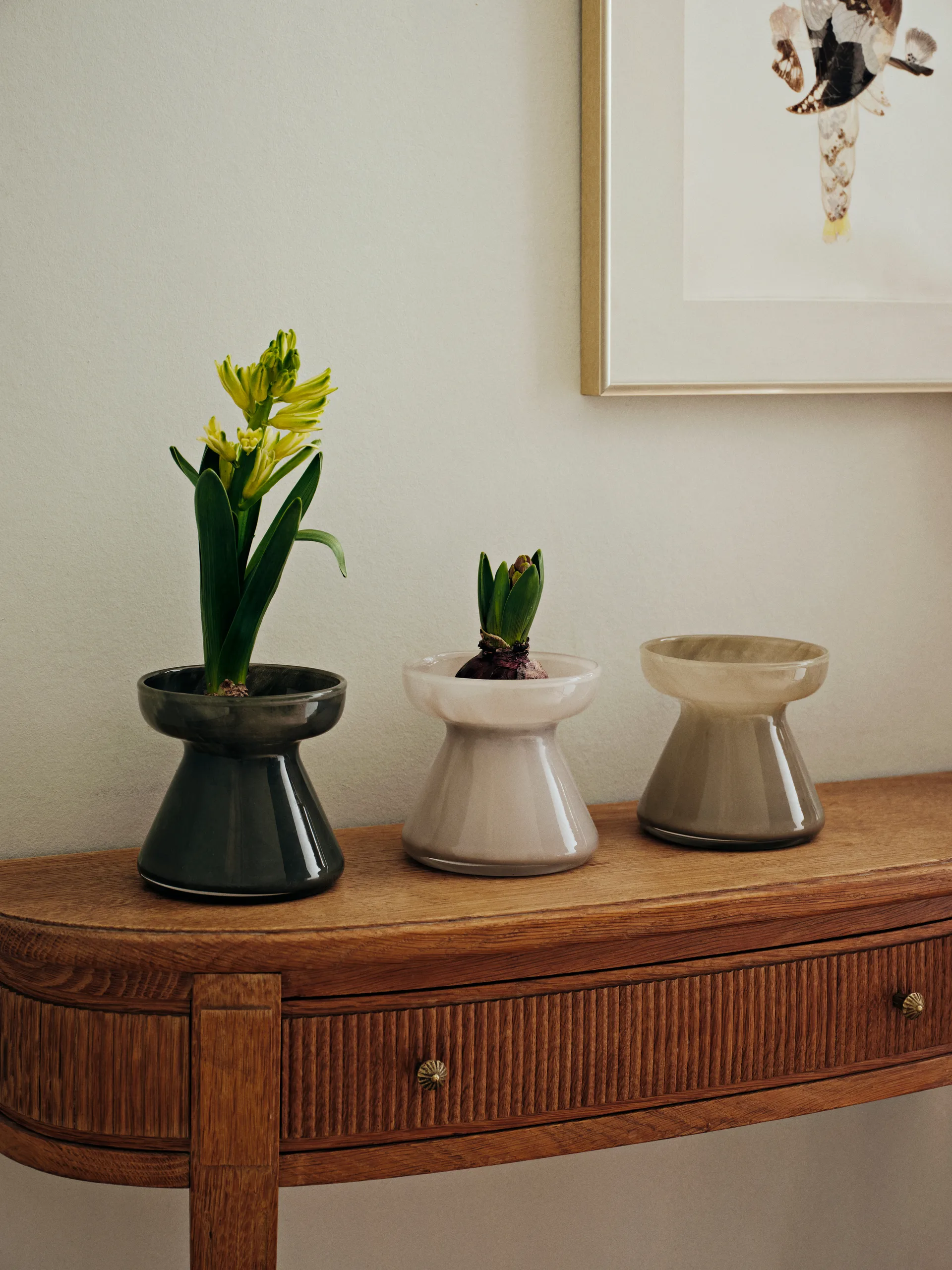 Susie vaso, Taupe cinza quente, 10 cm Broste Copenhagen