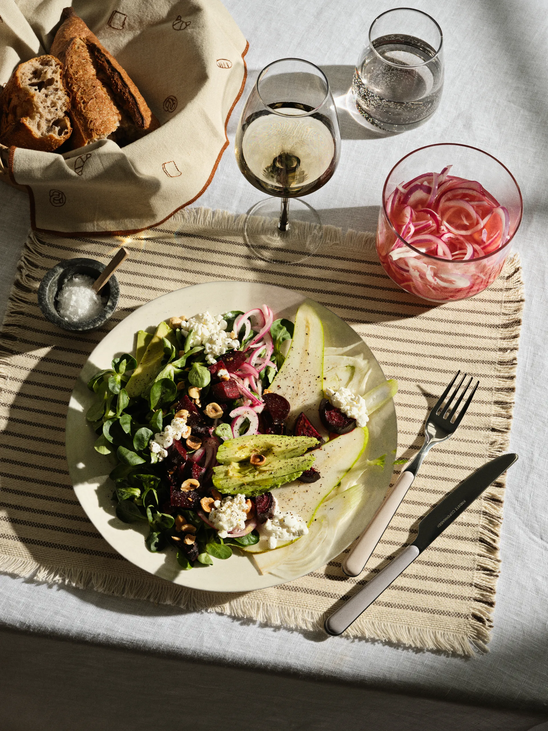 Sylvia tigela Ø21x12 cm, Clear Broste Copenhagen