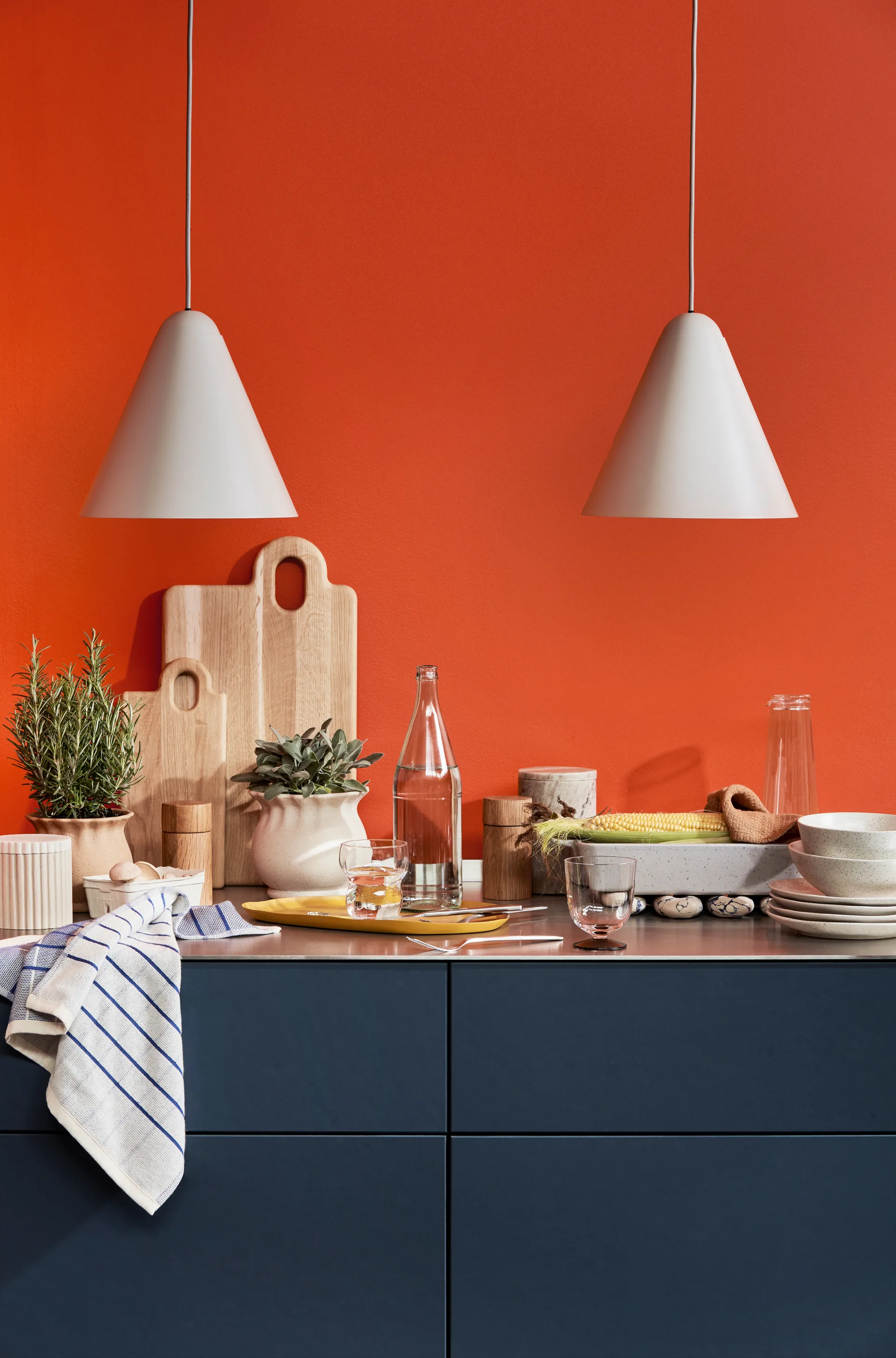 Tábua de cortar Olina 25x45,5 cm, Natural oiled Broste Copenhagen