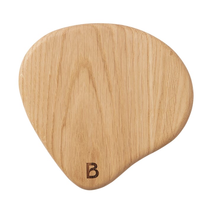 Tábua de corte Limfjord 15x13,5 cm, Natural Broste Copenhagen