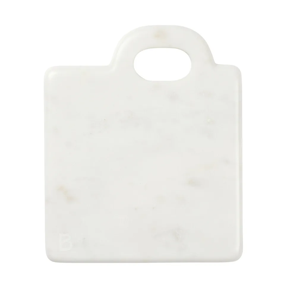 Tábua de corte Olina 14x17 cm, White marble Broste Copenhagen