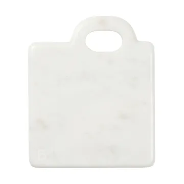 Tábua de corte Olina 14x17 cm - White marble - Broste Copenhagen