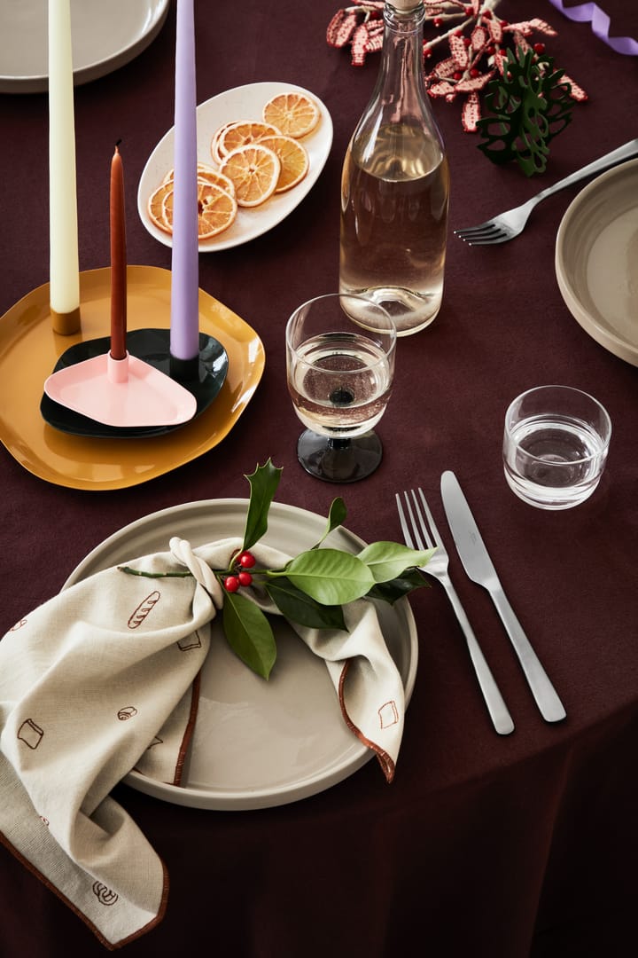 Talheres Hune, 16 peças, Brushed satin Broste Copenhagen