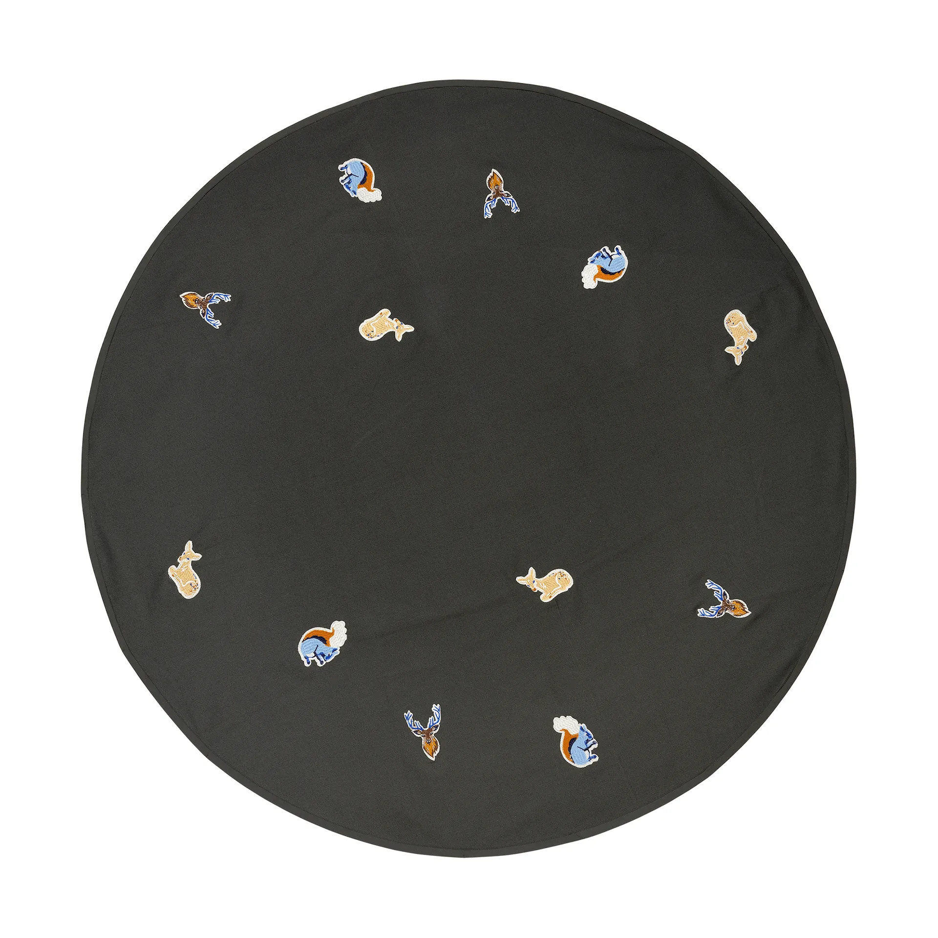 Tapete de Natal Deer, Forest Green Broste Copenhagen