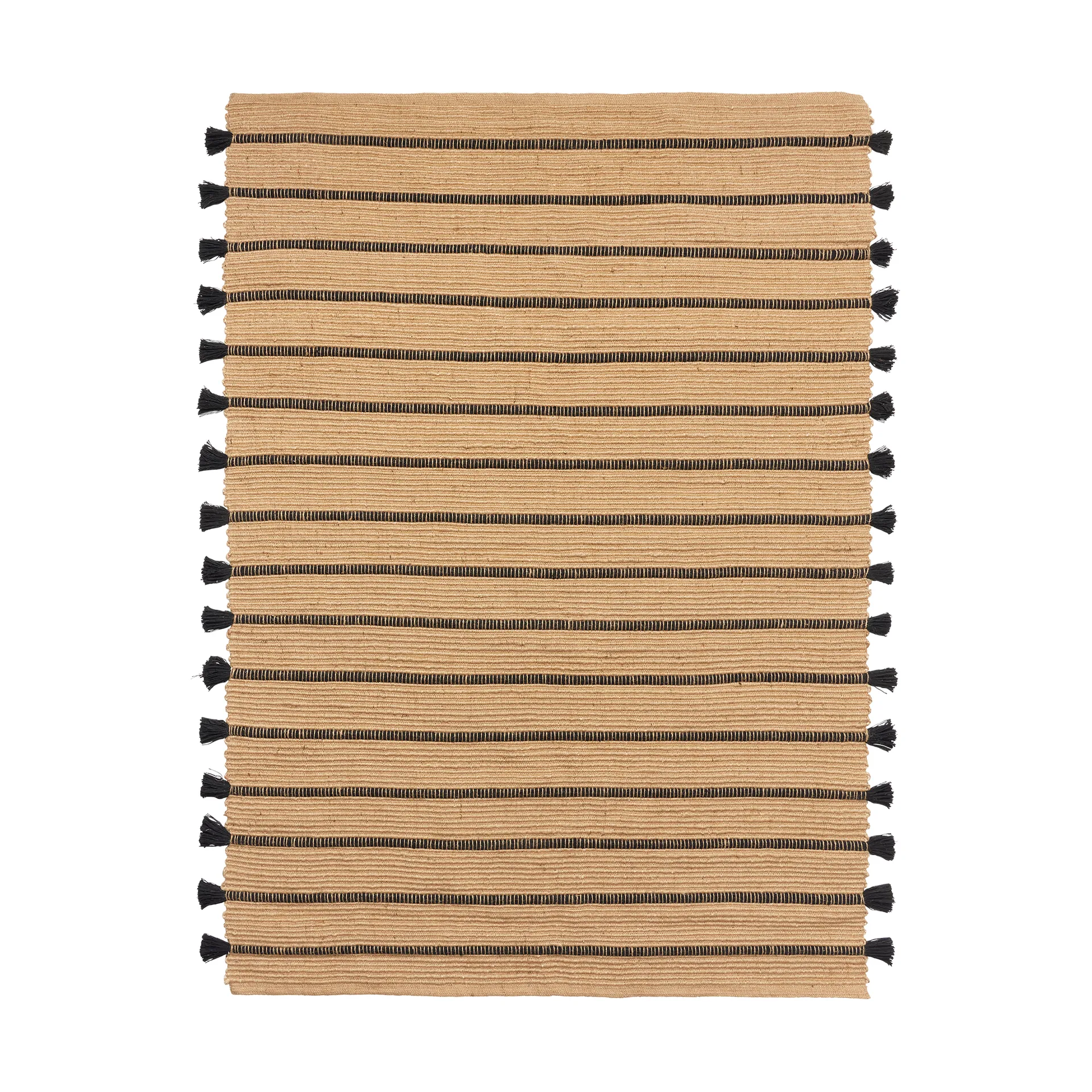 Tapete Ezra 140x200 cm, Natural-black Broste Copenhagen