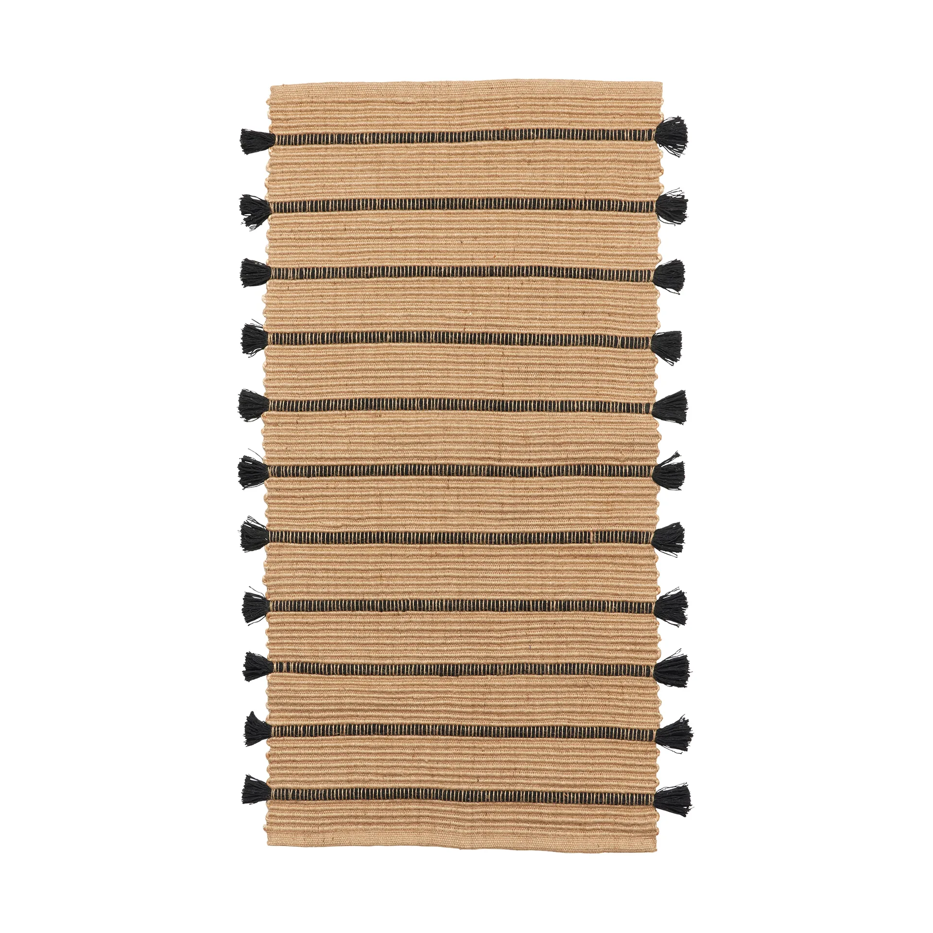 Tapete Ezra 70x140 cm, Natural-black Broste Copenhagen