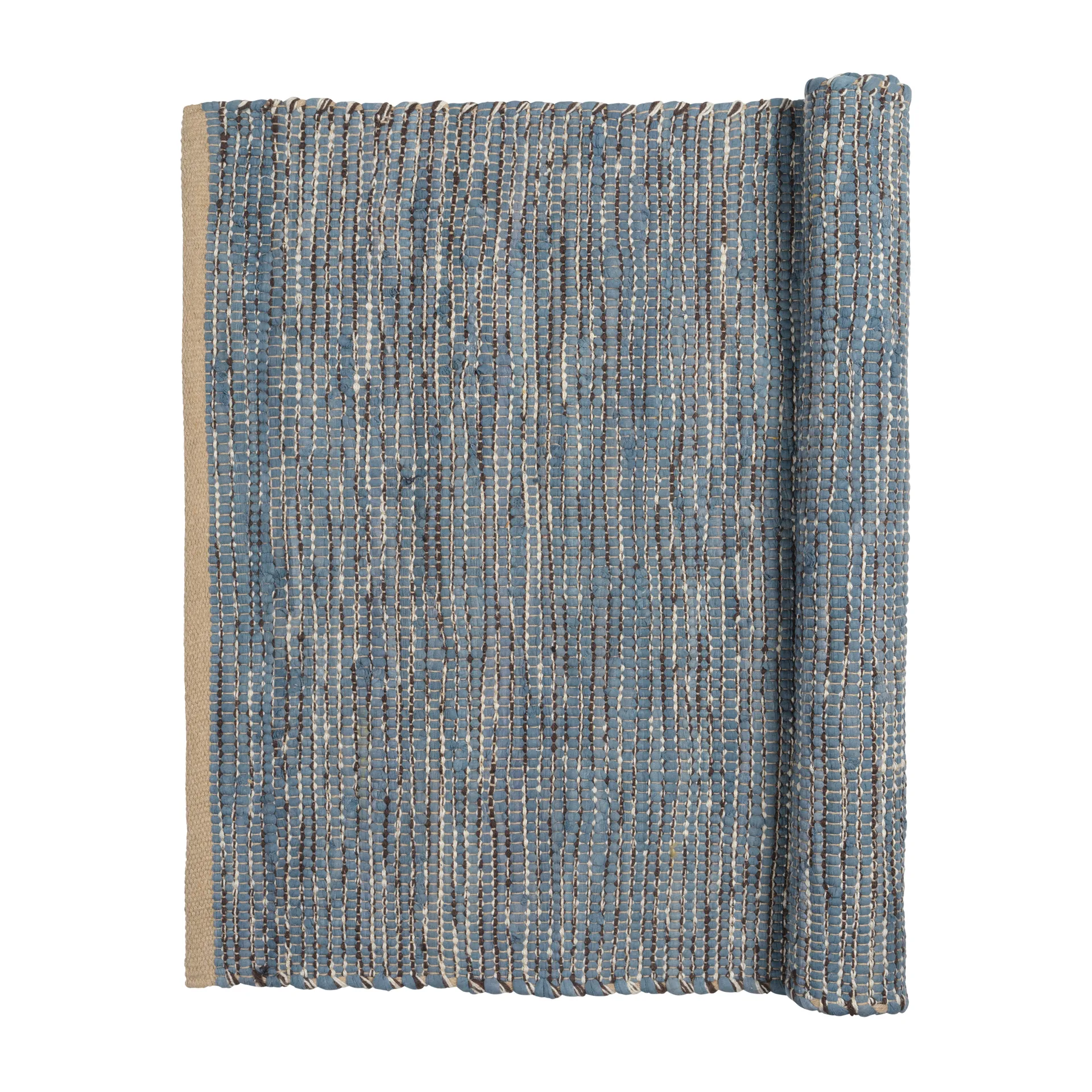 Tapete Magda cotton 60x90 cm, flint stone blue Broste Copenhagen