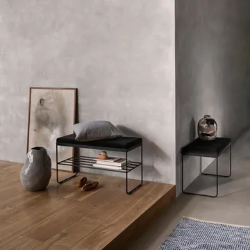 Tapete Magda cotton 80x250 cm - flint stone blue - Broste Copenhagen