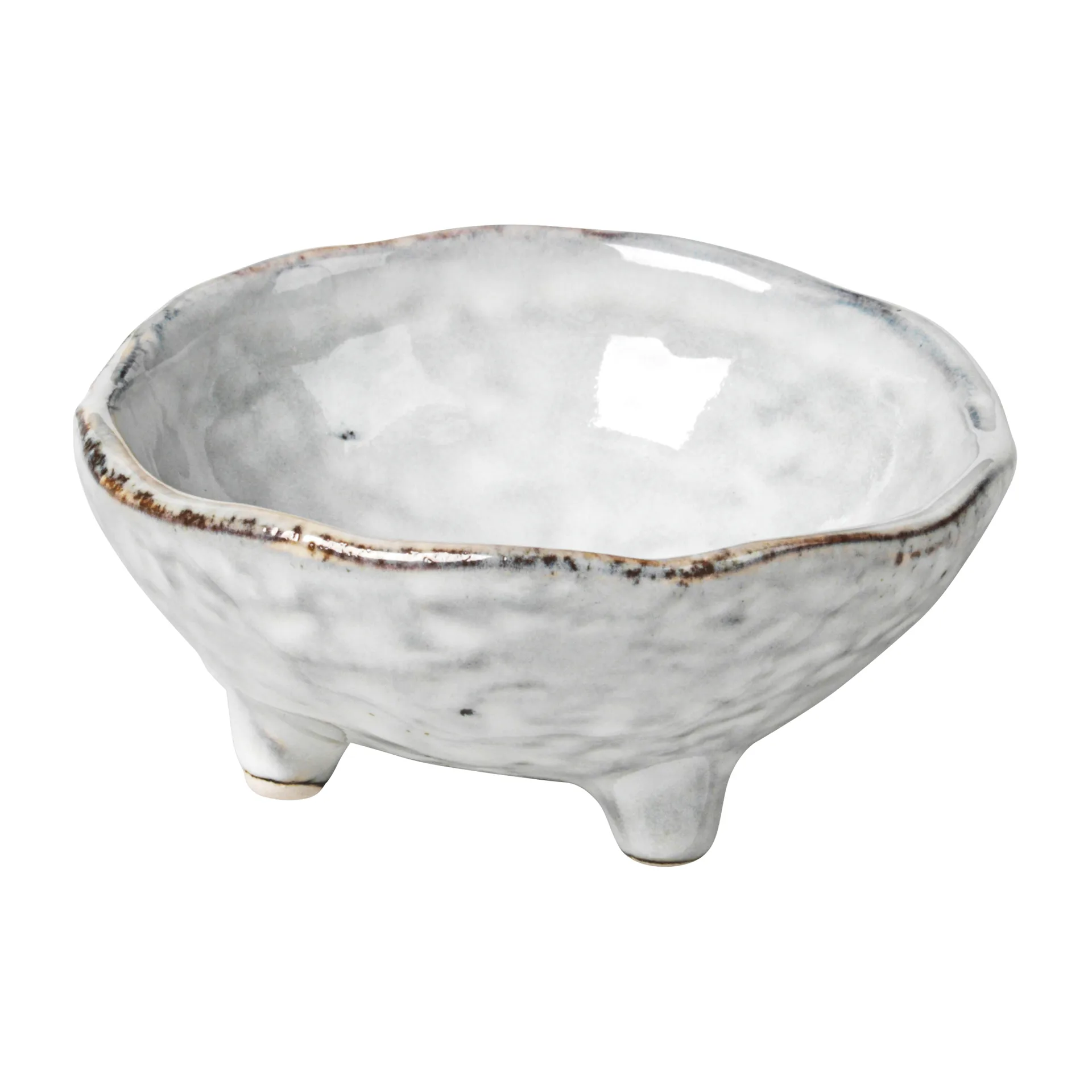 Tigela com pés Nordic Sand, Ø8,5 cm Broste Copenhagen