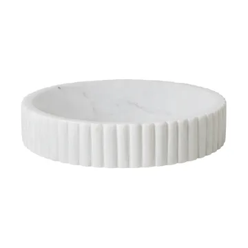 Tigela Platon Ø18cm - White marble - Broste Copenhagen