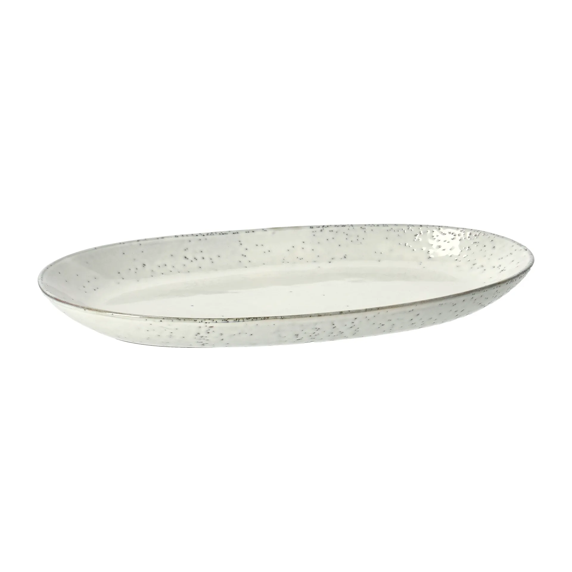Travessa oval Nordic Sand, 30x17 cm Broste Copenhagen