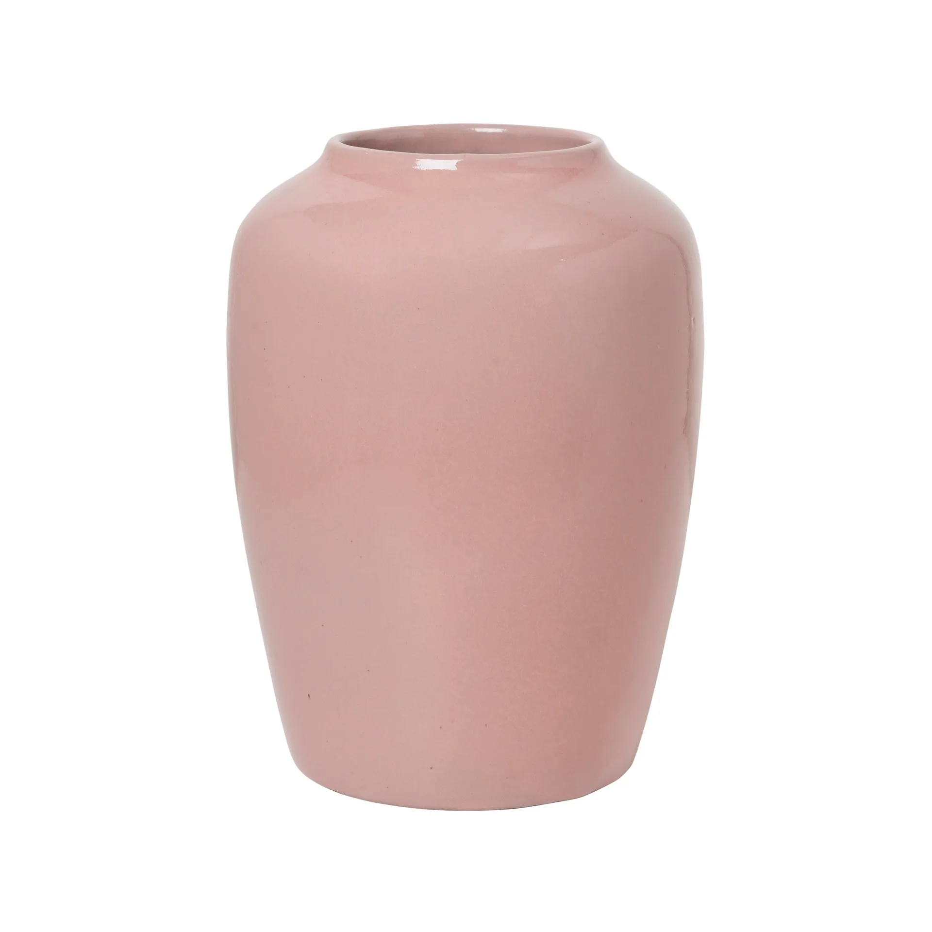 Vaso de cerâmica Cph Curve 24,5 cm, light red Broste Copenhagen