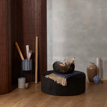 Vaso de flores com prato Polaris Ø14 cm - tradewinds blue - Broste Copenhagen