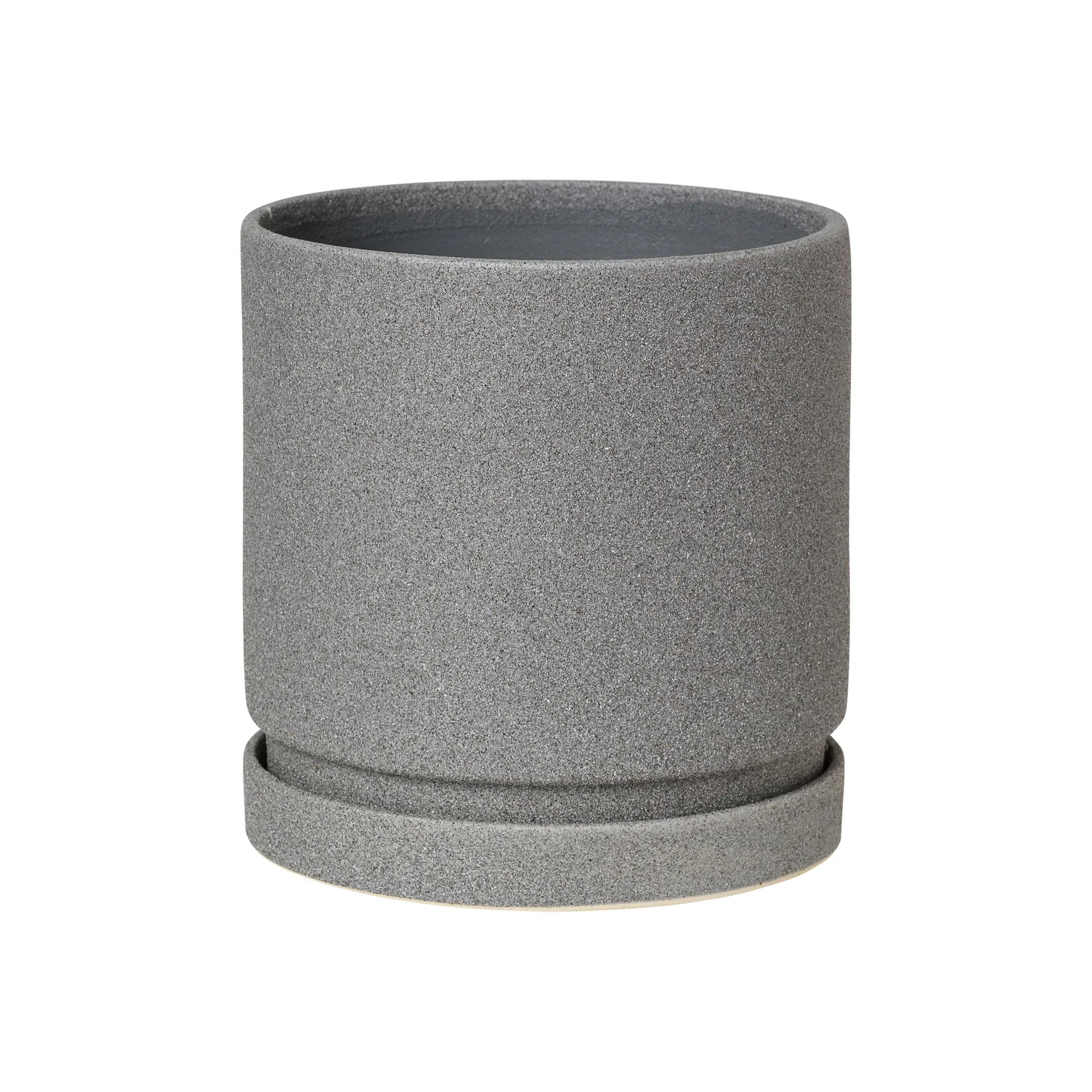 Vaso de flores com prato Polaris Ø20 cm, tradewinds blue Broste Copenhagen