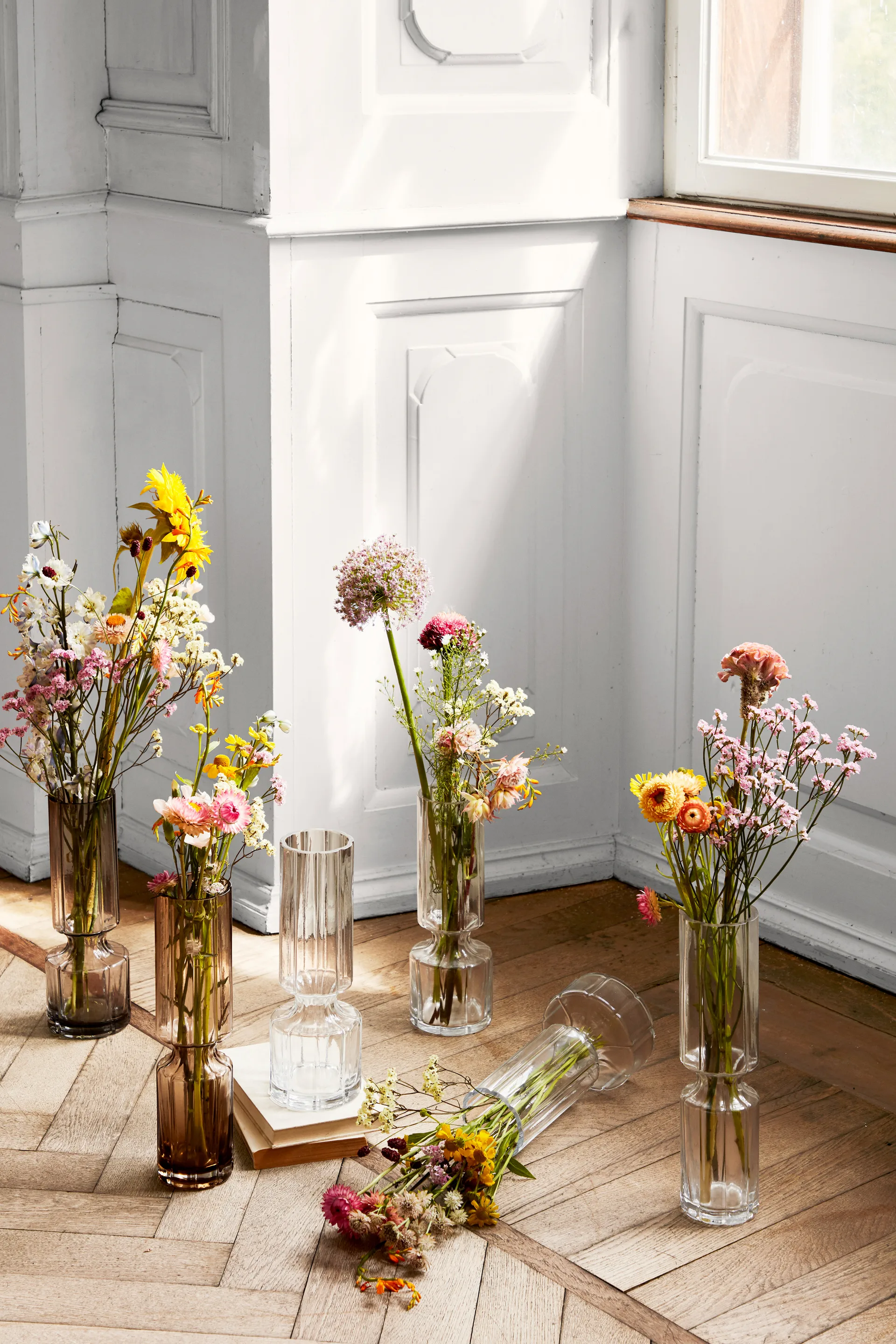 Vaso de vidro Hyacint 28,3 cm, Indian tan Broste Copenhagen