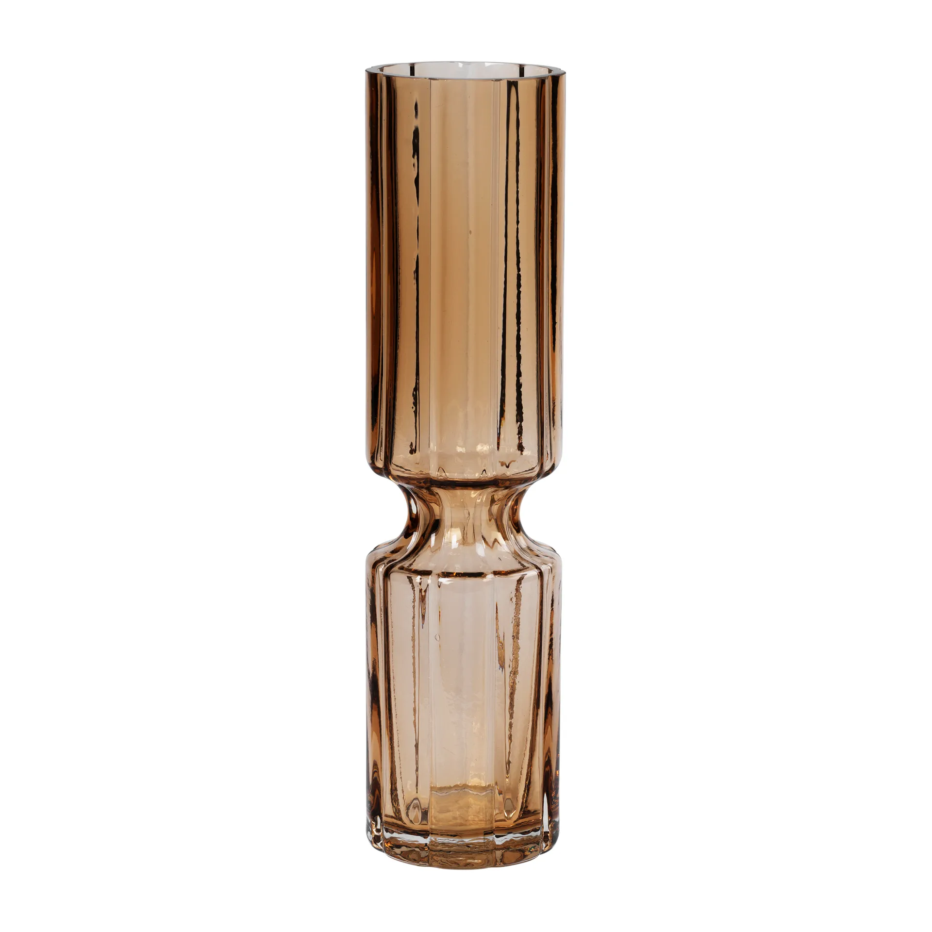 Vaso de vidro Hyacint 31,7 cm, Indian tan Broste Copenhagen