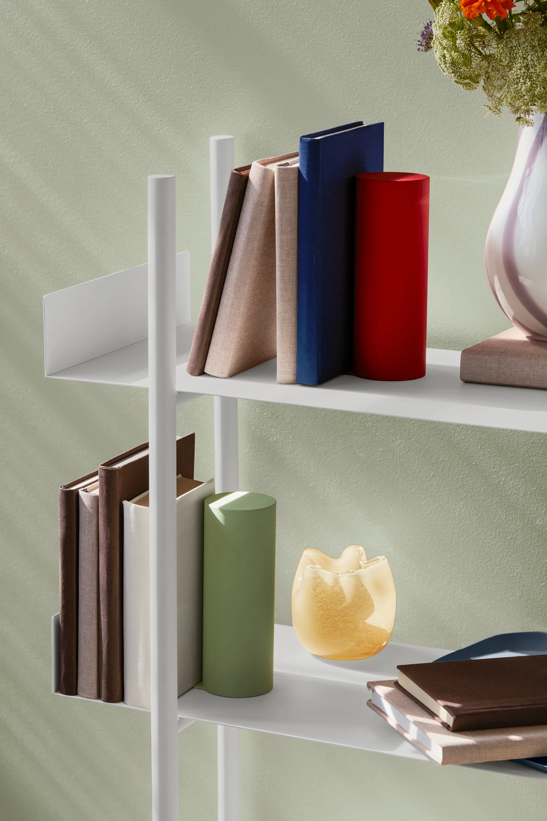 Vaso/lanterna Esther Ø9,8 cm, Anise flower yellow Broste Copenhagen