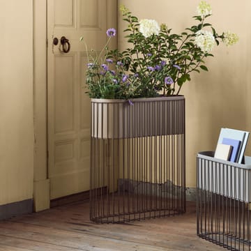 Vasos de plantas Fenja - simply taupe cinza quente - Broste Copenhagen