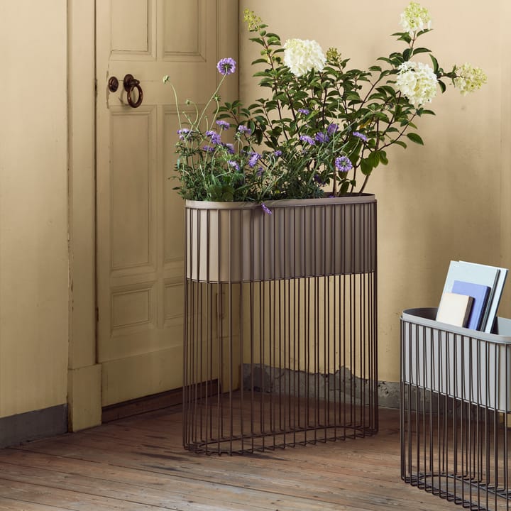 Vasos de plantas Fenja - simply taupe cinza quente - Broste Copenhagen