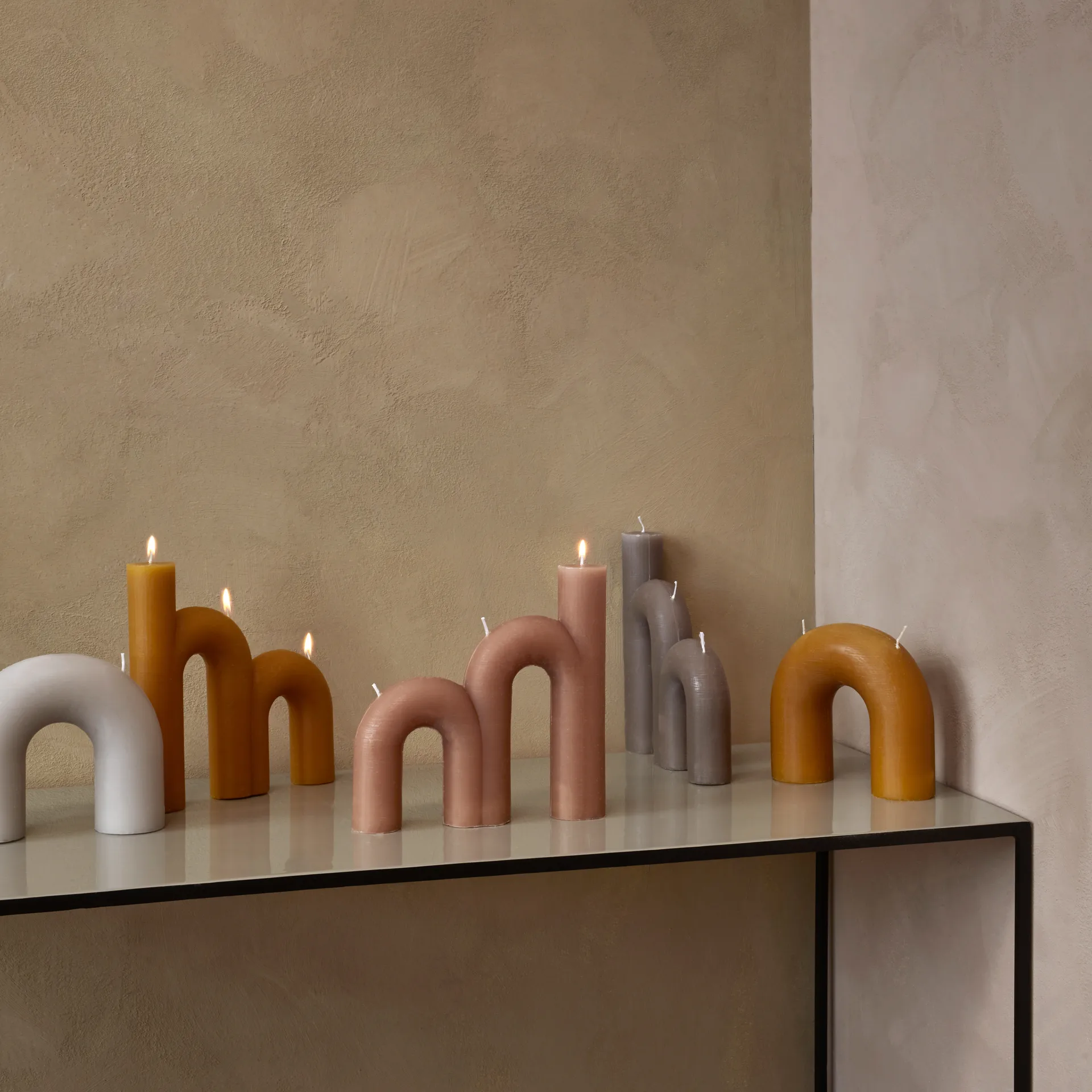 Vela Bend 14.5x16,5 cm, honey gold Broste Copenhagen