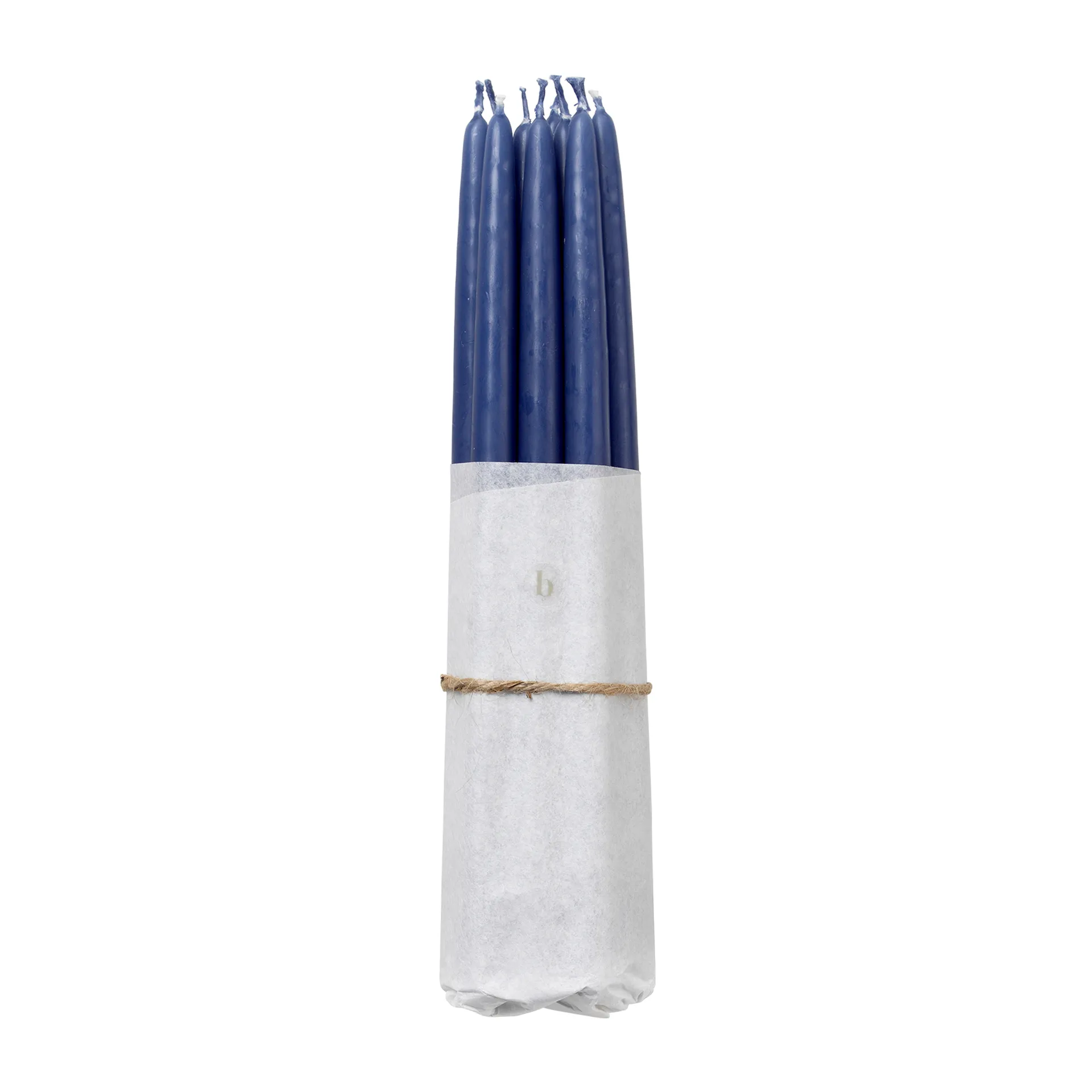 Velas antiquadas banhadas Broste Copenhagen, 10 un., Baja blue Broste Copenhagen