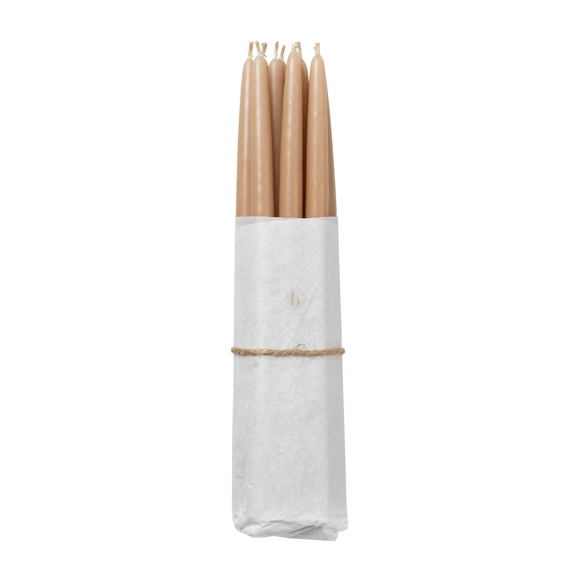 Velas antiquadas banhadas Broste Copenhagen, 10 un., Walnut Broste Copenhagen