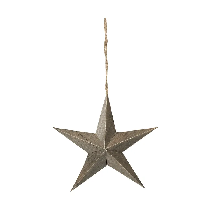 Venice estrela de Advento - Fungi Grey - Broste Copenhagen