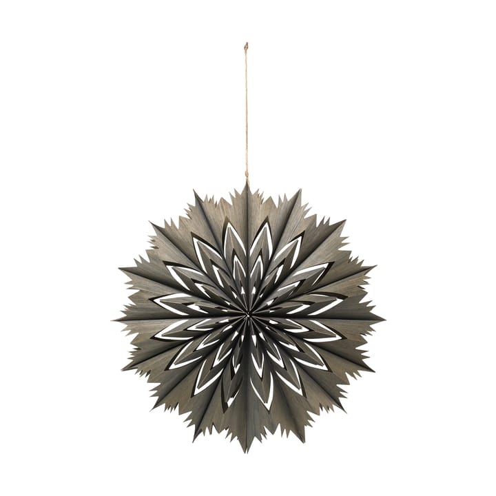 Venja estrela decorativa M Ø40 cm - Cinza fungo - Broste Copenhagen