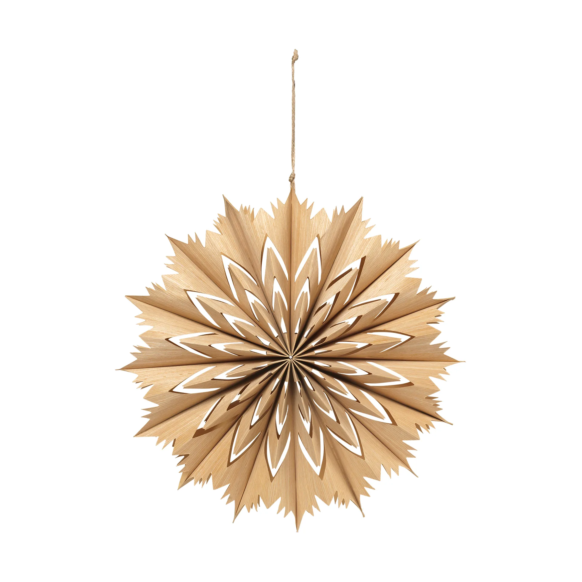 Venja estrela decorativa S Ø30 cm, Natural Broste Copenhagen