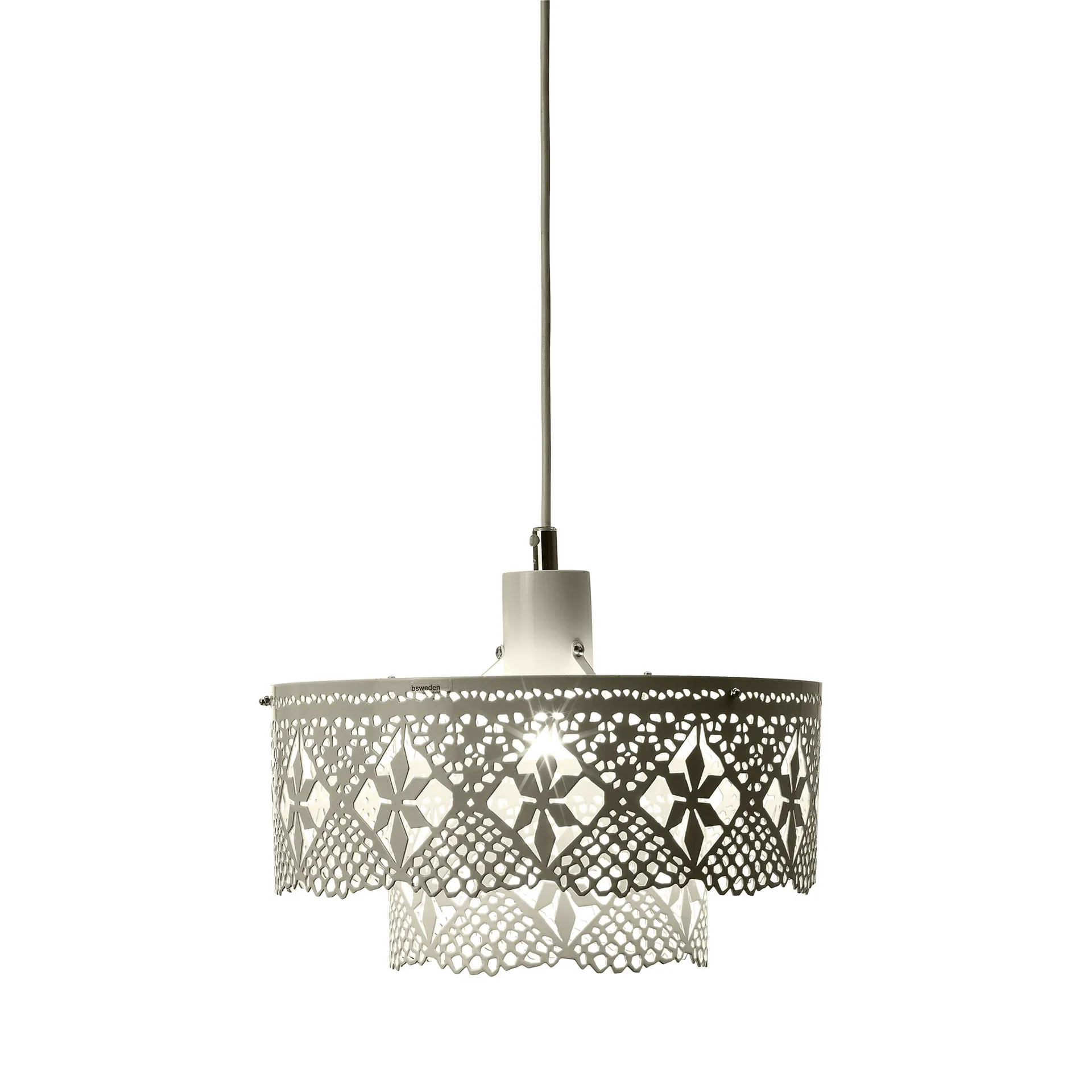 Candeeiro Gladys, médio branco Bsweden