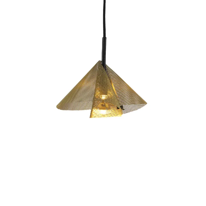 Candeeiro suspenso Diffus - Dourado, Ø30x20 cm - Bsweden