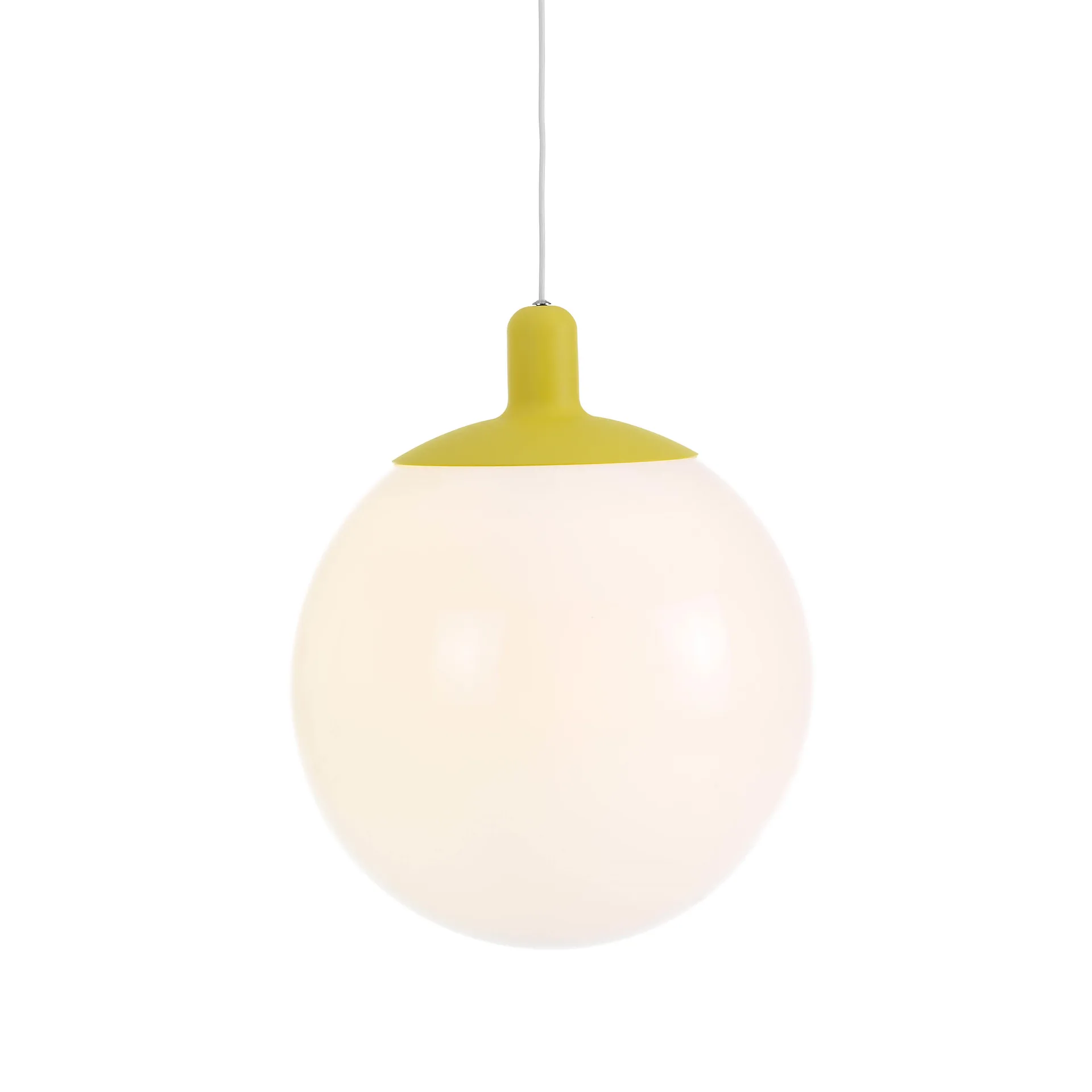 Candeeiro suspenso Dolly, branco-amarelo Bsweden