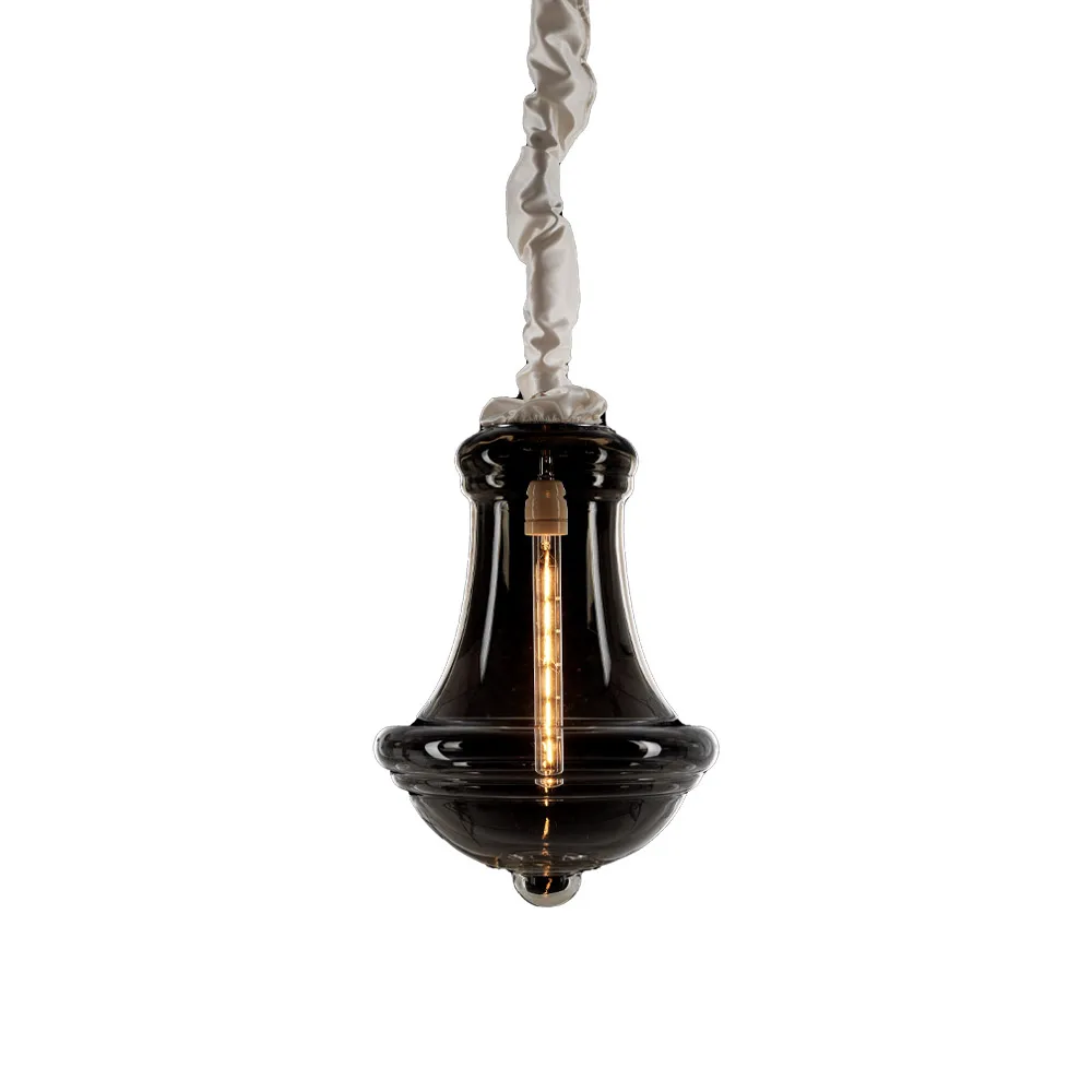 Candeeiro suspenso Valborg, turquesa, led Bsweden