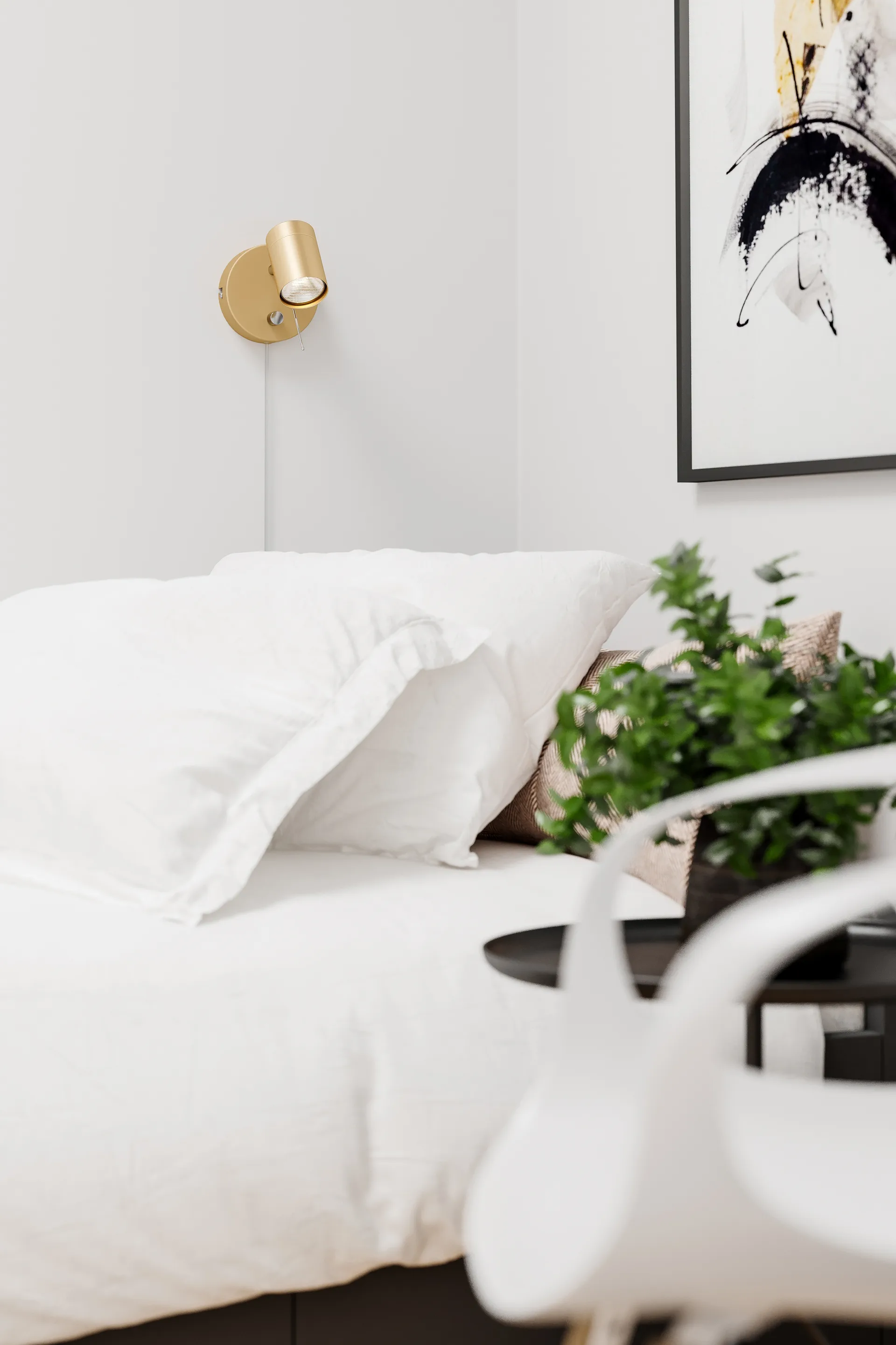 Candeeiro de parede Correct, Dourado By Rydéns